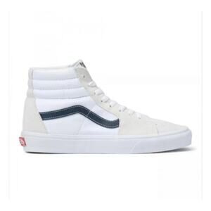 NEW Vans Womens Sk8-Hi Classic Sport Dress Blues Lace High Top Sneaker Shoes 7